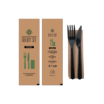 ΚΟΥΒΕΡ ΜΑΥΡΟ REUSABLE ΤΥΠΩΜΕΝΟ (100ΤΜΧ)