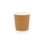 ΠΟΤΗΡΙ ΧΑΡΤΙΝΟ "KRAFT" 8oz (DW) 18ΤΕΜ