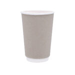 ΠΟΤΗΡΙ ΧΑΡΤΙΝΟ ΓΚΡΙ 16oz (DW) 16ΤΕΜ