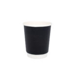ΠΟΤΗΡΙ ΧΑΡΤΙΝΟ ΜΑΥΡΟ 8oz (DW) 18ΤΕΜ